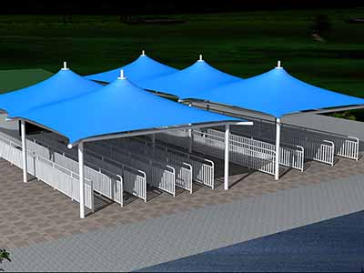 售票廳膜結(jié)構(gòu)