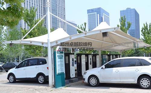 運城農業(yè)會展中心膜結構車棚