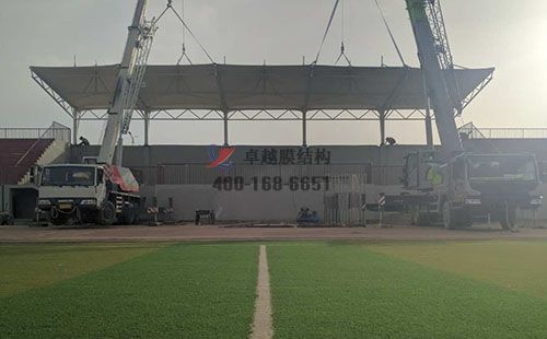   邵通膜結(jié)構舞臺【邵通學院舞臺】設計施工案例