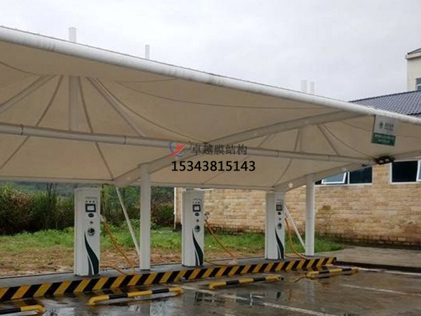 淮南膜結(jié)構(gòu)充電樁車(chē)棚【遮陽(yáng)棚廠家】