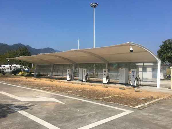 鄭州膜結(jié)構(gòu)雨棚【設計施工】