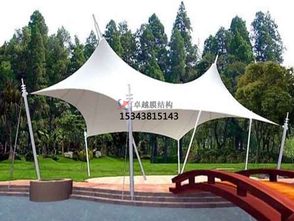 大同商業(yè)廣場<font color='red'>張拉膜結構</font>景觀棚/雨棚設計搭建