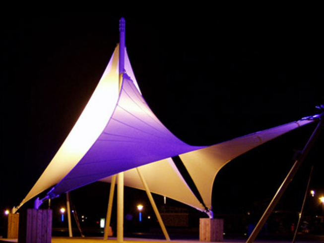 定制PVDF景觀膜結(jié)構(gòu)，開啟建筑個性化大門