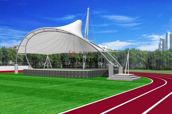 周口<font color='red'>膜結(jié)構(gòu)看臺</font>主席臺設(shè)計(jì)