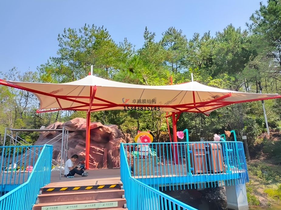 潛江游樂場膜結構遮陽棚——潛江膜結構公司專業(yè)廠家