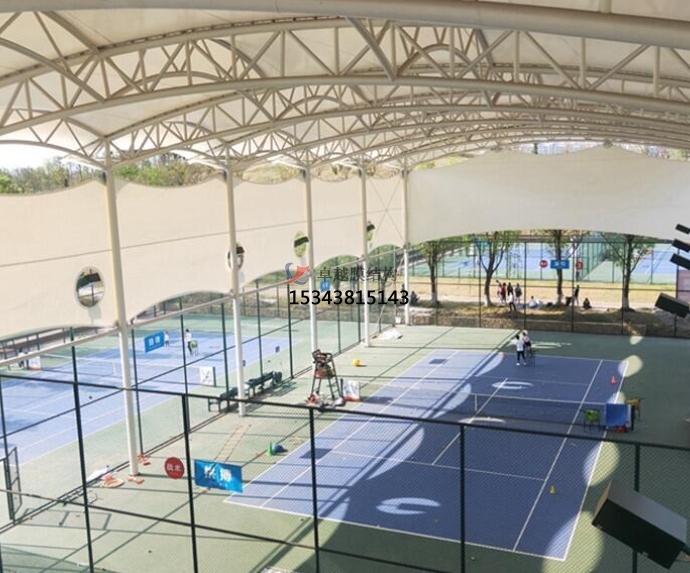 網(wǎng)球場(chǎng)膜結(jié)構(gòu)